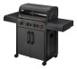 Preview: Mr. Gardener Gasgrill New York Pro, 4 Brenner, Sear-Brenner, matt graphit, 8748